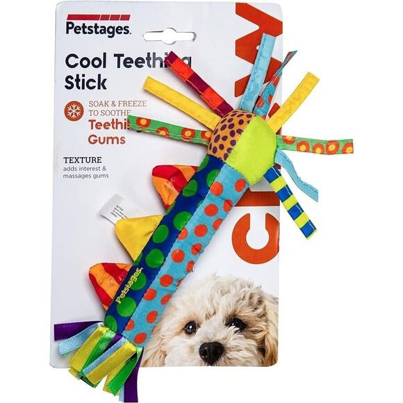 Petstages Safe Dental Aid Soothing Chew Toy Cool Teething Relief Stick for Dogs - Picture 2 of 10